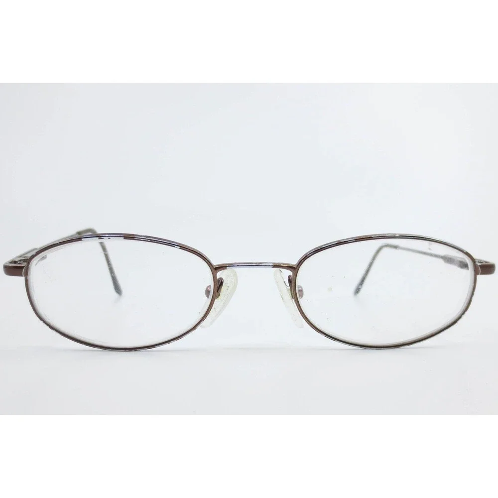 Brooks Brothers BB 270 Brown Oval Metal Eyeglasses Frames 47-19-135
